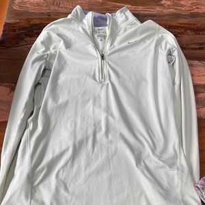 3 item bundle for $15✨ Light green nike quarter zip